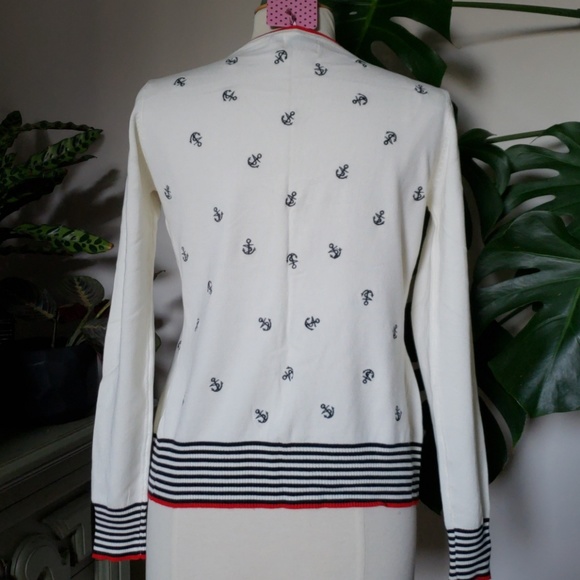 NWT ModCloth Nautical Cardigan - Picture 4 of 7